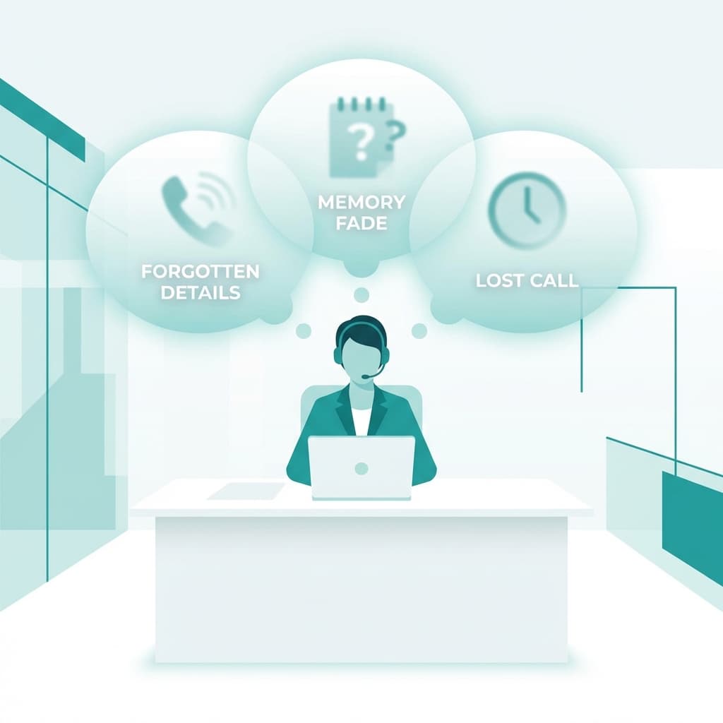 Why Sales Professionals Forget 80% of Call Details Within 24 Hours